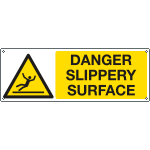 [EYE1759K] EYE1759K - sign hazard "DANGER SLIPPERY SURFACE" EN ISO 7010 W011