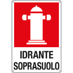 [FA56170Y] FA56170Y - Cartello scatolato Idrante Soprasuolo