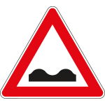 [FAH190001] FAH190001 - Triangolo rifrangente NF 1 STRADA DEFORMATA