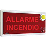[FAL5965] FAL5965 - dispositivo ottico acustico UNI EN 54-3:2002+A2:2006 UNI EN54-23:2010