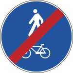 [FAR240093B] FAR240093B - Disco rifrangente NF93B FINE PERCORSO PEDONABILE