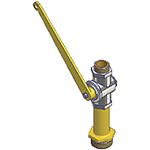 [FER180070] FER180070 - valvola + raccordo + leva