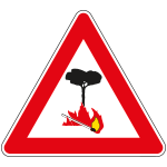 [FLR190034] FLR190034 - Cartello  NF 34 PERICOLO INCENDIO