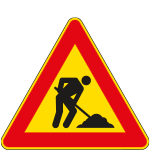 [FLR190383] FLR190383 - Cartello  NF 83 lavori