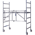 [HSP322] HSP322 - ponteggio in alluminio altezza totale m 4,95