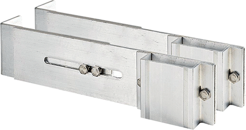 [HSPST2] HSPST2 - coppia staffe telescopiche da 25 a 35 cm per scale a gabbia