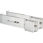 [HSPST2] HSPST2 - coppia staffe telescopiche da 25 a 35 cm per scale a gabbia
