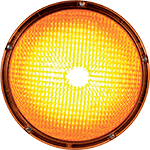 [LAB38940] LAB38940 - lampeggiante doppio flash led con cavi 5 mt. e connettori