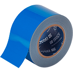 [NBN75B] NBN75B - nastro adesivo BLU in poliestere H mm 75x30 mt spessore mm 0,20
