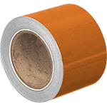 [NBTN100A] NBTN100A - nastro autoadesivo per tubazioni COLORE arancio h.mm 100