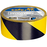 [NTS51NY] NTS51NY - nastro adesivo SAFE IN PVC NERO/GIALLO h mm 50x33 mt l spess.0,16 mm