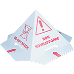 [PIR07] PIR07 - piramide cartone antisovrap. x pallet
