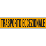 [PN300] PN300 - Targa rifrangente TRASPORTO ECCEZIONALE