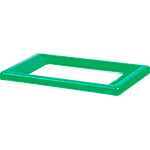 [PRR008G] PRR008G - coperchio per cestino PRR007 colore VERDE