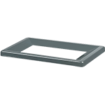 [PRR008S] PRR008S - coperchio per cestino PRR007 colore GRIGIO