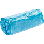 [PRS030B] PRS030B - Confezione 20 sacchi l 30 azzurro trasparente PEHD