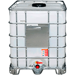 [PS1120] PS1120 - Cisternetta polietilene + pallet zincato  lt 1000