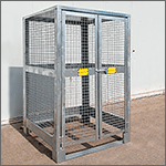 [PS8024] PS8024 - box x 12 bombole acciaio zincato s/basamento