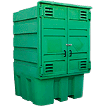 [PSA1341] PSA1341 - deposito in polietilene per cisternetta volume di raccolta 1080 lt.