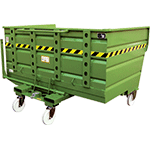 [PSA2000G] PSA2000G - contenitore ribaltabile x rifiuti ingombranti portata kg.2000 VERDE