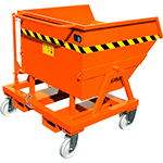 [PSA460A] PSA460A - contenitore per rottami ribaltabile portata kg.1000 colore ARANCIO
