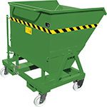 [PSA470G] PSA470G - contenitore per rottami ribaltabile portata kg.1000 colore VERDE