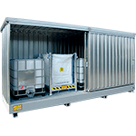 [PSA700] PSA700 - modul container per stoccaggio polivalente volume raccolta 1900 lt