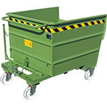 [PSA750G] PSA750G - contenitore per rottami ribaltabile portata kg.1350 colore VERDE
