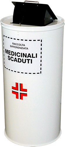 [PSAC100T] PSAC100T - contenitore per MEDICINALI SCADUTI capacita' 100 lt.