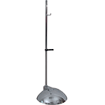 [PSE1269] PSE1269 - piantana porta estintore acciaio cromato diam. mm 300x1000 h.