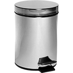[PSR3B] PSR3B - Pattumiera a pedale acciaoinox 3lt 16,7x27h