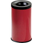 [PSR542R] PSR542R - Cestino gettacarte autoestinguente rosso capacita' lt. 75