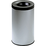 [PSR546S] PSR546S - Cestino gettacarte autoestinguente grigio capacita' lt. 40