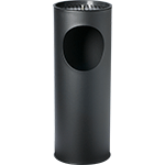 [PSR584N] PSR584N - gettacarta/posacenere nero con sabbia