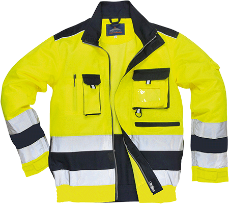 [PWT1050XL] PWT1050XL - Giacca Lille HI gliallo/navy tg.XL