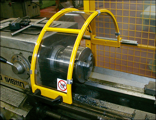 [RIPA2] RIPA2 - protezione per tornio con attacco A2 (cupola esclusa)