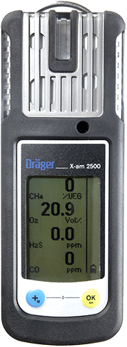 [RSD16] RSD16 - rilevatore 4 gas EX-O2-H2S-CO con batteria ricaricabile