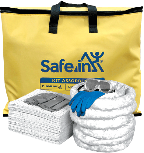 [SAC02] SAC02 - kit ADR serie OIL SAFE IN in sacca nylon assorbenza minimo 24 lt.