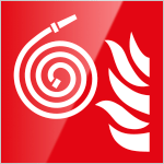 [SECET15B] SECET15B - segnale  in vetro CRYSTAL monofacciale 200x200 piu'simbolo