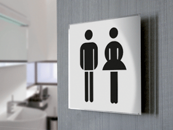 [SECT21A] SECT21A - segnale  in vetro CRYSTAL monofacciale 150x150 piu'simbolo