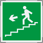 [SEM15161A] SEM15161A - segnale alluminio METAL monofacciale 150x150 piu'simbolo