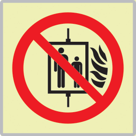 [SEMLE1347A] SEMLE1347A - targa monofacciale fotoluminescente METAL Vietato fumare EN ISO 7010