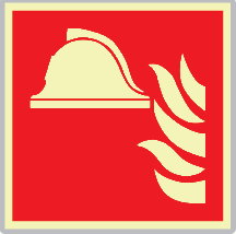 [SEMLE15111A] SEMLE15111A - targa monofacciale fotoluminescente METAL Presidio antincend.ENISO7010