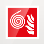 [SEPE15106FW] SEPE15106FW - targa PLexi monofacciale Idrante fissaggio invisibile