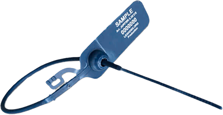 [SGE1128B] SGE1128B - confezione da 1000 sigilli tubolari lunghezza mm.400 colore BLU