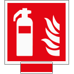 [SICE15107G] SICE15107G - sistema COLORFIX ROSSO monofacciale Estintore EN ISO 7010