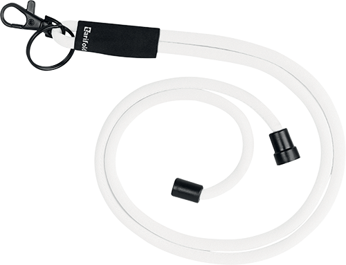 [SMCA311W] SMCA311W - Cordicella tonda universale per portabadge colore bianco