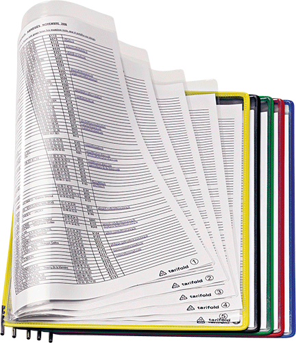 [SMCA402] SMCA402 - confezione da 5 cartelline di grande capacita' per leggii SMCA..