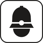 [SR111] SR111 - Etichetta adesiva rifrangente Polizia Municipale