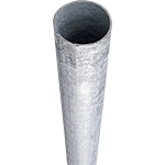 [STC412] STC412 - Palo tubolare zincato spess.mm 2 diam.48 mt.1,20 h.